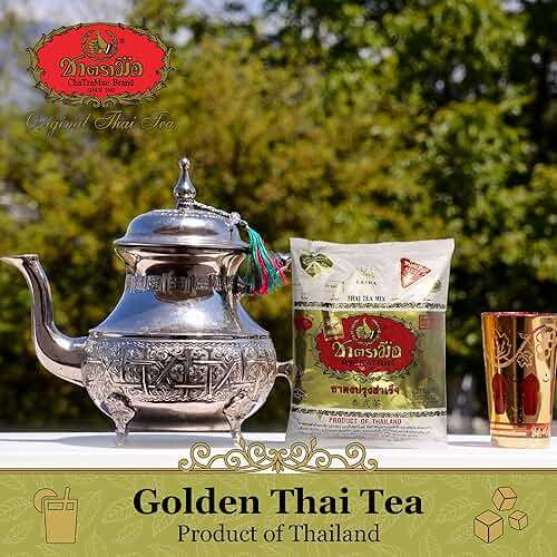 Number-One Brand Premium Thai Iced Tea Extra Gold, 400g (14 Ounce), Pack of 1 - Image 3