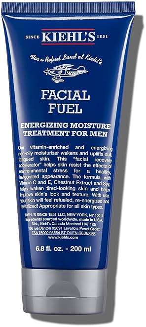Kiehl's Facial Fuel Moisturizer for Men, Men's Face Cream, Daily Face Moisturizer and Lotion with Vitamin C for Anti-Aging and Wrinkles, Daily Moisturizing Cream Skincare - Image 1