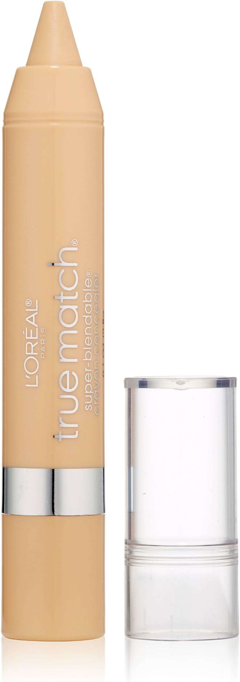 L'Oreal Paris True Match Super Blendable Crayon Concealer, Fair/Light Warm, 0.1 oz. - Image 1