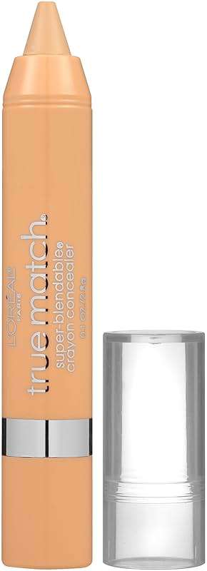 L'Oreal Paris True Match Super Blendable Crayon Concealer, Fair/Light Warm, 0.1 oz. - Image 2