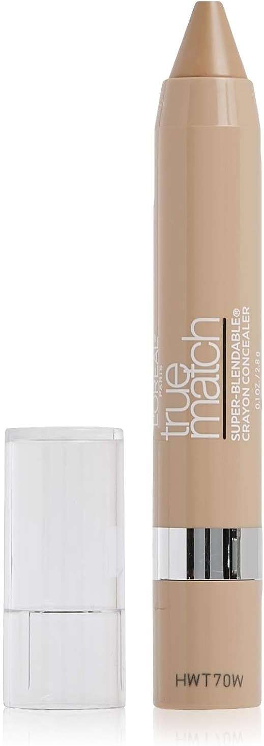 L'Oreal Paris True Match Super Blendable Crayon Concealer, Light/Medium Neutral, 0.1 oz. - Image 1