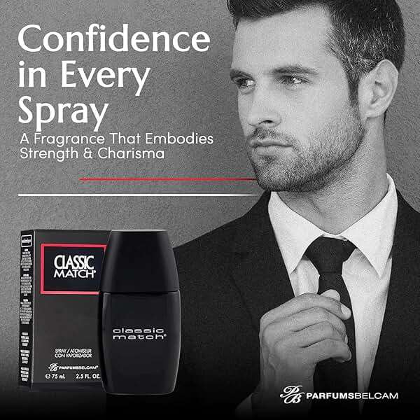 PB ParfumsBelcam CM Noir Eau De Toilette Spray for Men – Fresh Fougere Cologne, Bergamot, Basil, Patchouli, Long-Lasting Scent, Masculine Fragrance – 2.5 Fl Oz - Image 5