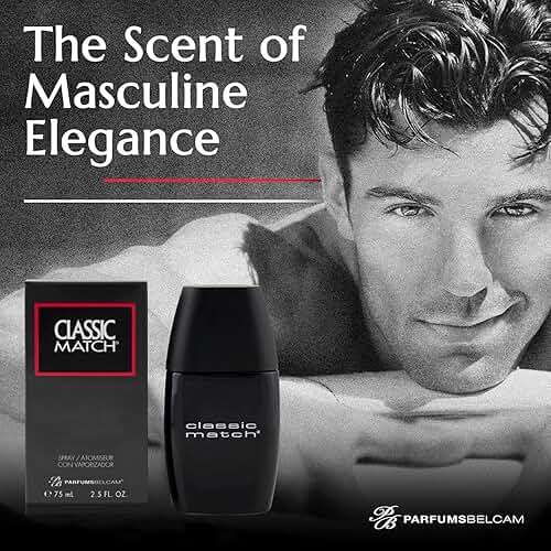 PB ParfumsBelcam CM Noir Eau De Toilette Spray for Men – Fresh Fougere Cologne, Bergamot, Basil, Patchouli, Long-Lasting Scent, Masculine Fragrance – 2.5 Fl Oz - Image 6