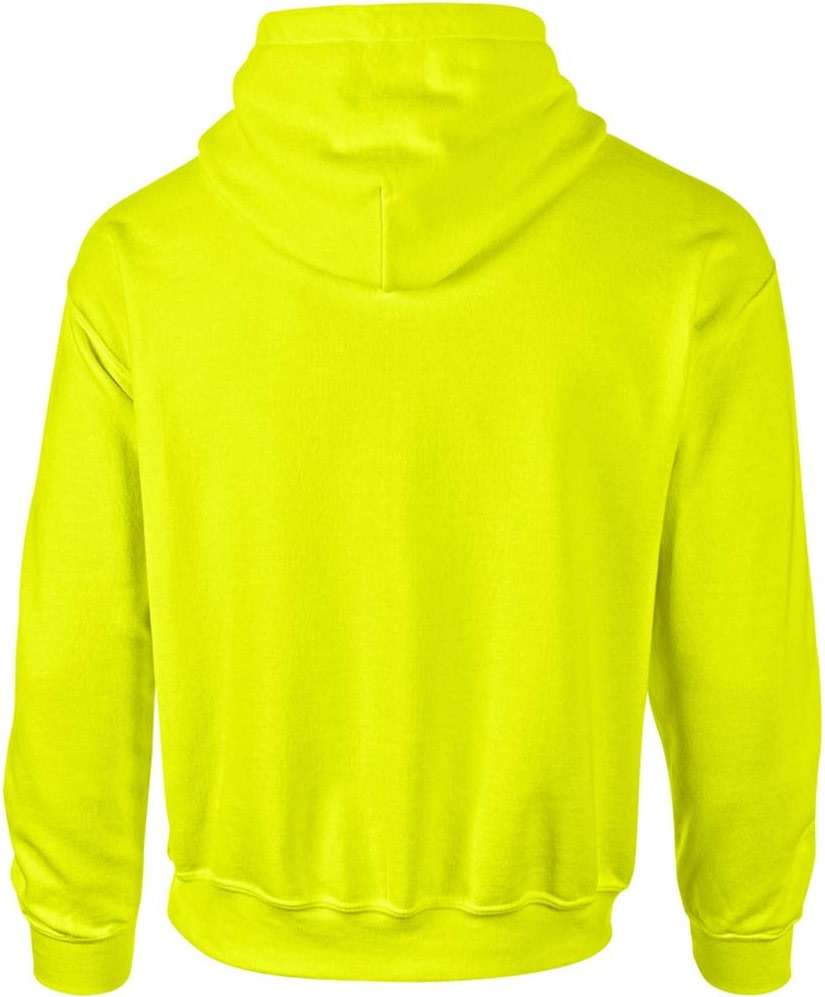 Heavy Blend 8 oz. 50/50 Hood (G185) Safety Green, 2XL - Image 2