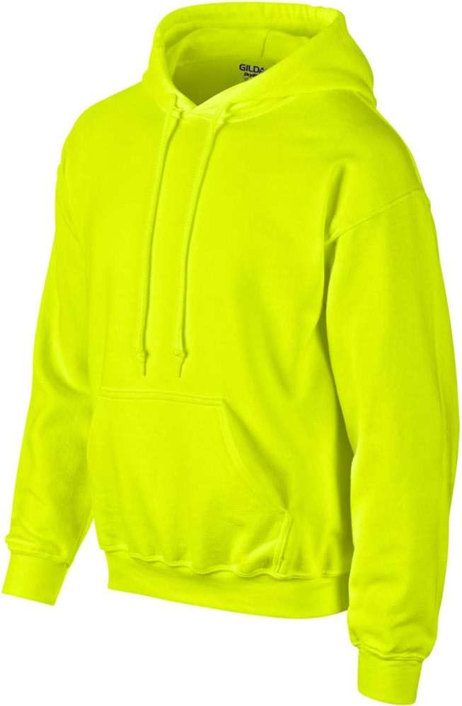Heavy Blend 8 oz. 50/50 Hood (G185) Safety Green, 2XL - Image 6