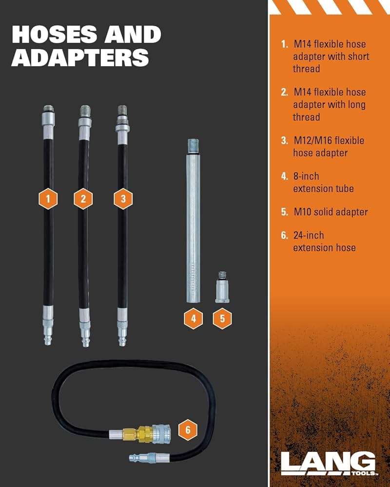 Lang Tools TU-30A Compression Tester Set - Image 6