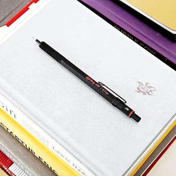 rOtring 600 Mechanical Pencil, 0.5mm, Black Barrel - For Writing, Drafting, Engineering, Architecture Professionals - Image 6