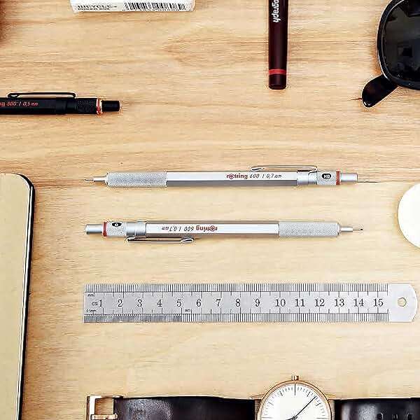 rOtring 600 Mechanical Pencil, 0.5mm, Black Barrel - For Writing, Drafting, Engineering, Architecture Professionals - Image 7