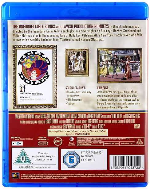 Hello Dolly [Blu-ray] - Image 2