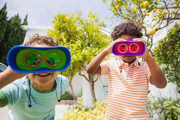 Educational Insights GeoSafari Kidnoculars - Toy Binoculars for Kids, Outdoor Toys for Kids Ages 4-8, Toddler Camping and Nature Toys, Lightweight Binoculars with Neck Strap, Bird Watching Gear - Image 8