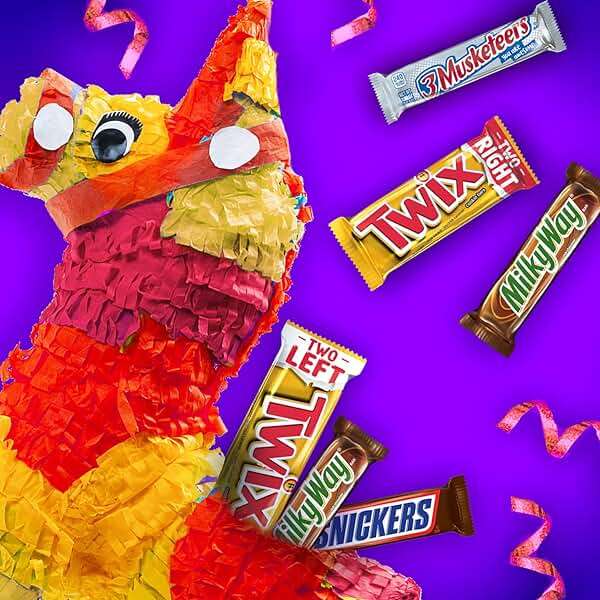 SNICKERS, TWIX, MILKY WAY & 3 MUSKETEERS Individually Wrapped Variety Pack Full Size Milk Chocolate Candy Bars Bulk Assortment, 33.31 oz, 18 Bars - Image 8