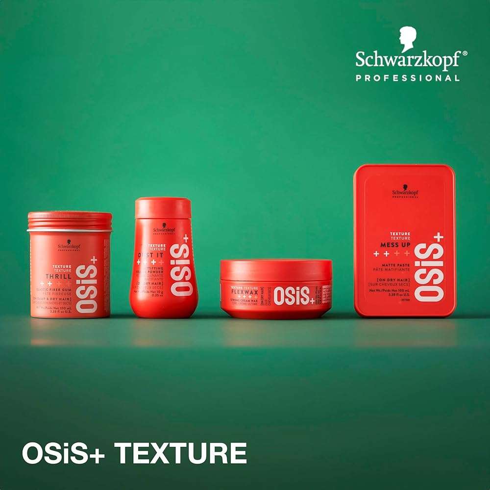 OSiS+ Dust It - Mattifying and Texturizing Volume Powder – Long-Lasting Hold, Strong Control and Separation for Different Hair Styles - Image 4