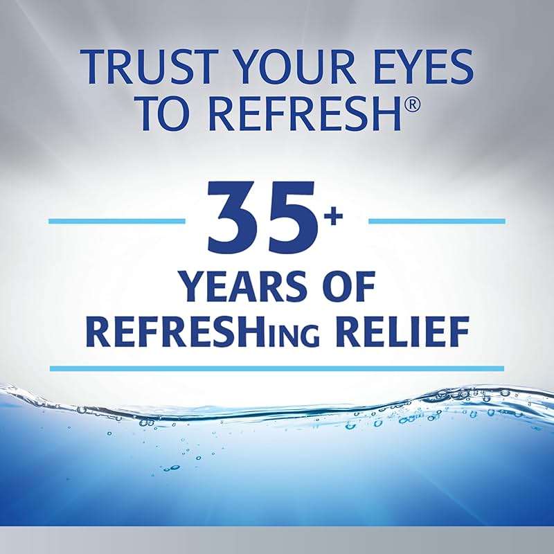 REFRESH OPTIVE ADVANCED PF Lubricant Eye Drops Preservative-Free Artificial Tears, 0.01 fl oz (0.4 mL), 30 Single-Use Containers - Image 3