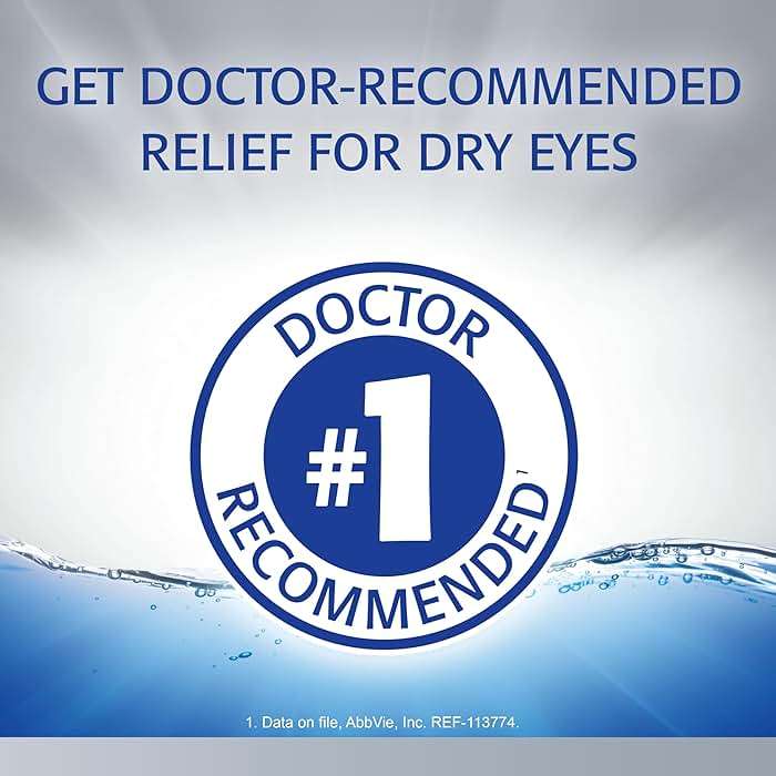 Refresh Optive Advanced Lubricant Eye Drops For Dry Eyes, 0.33 Fl Oz Sterile (2 Count) - Image 2