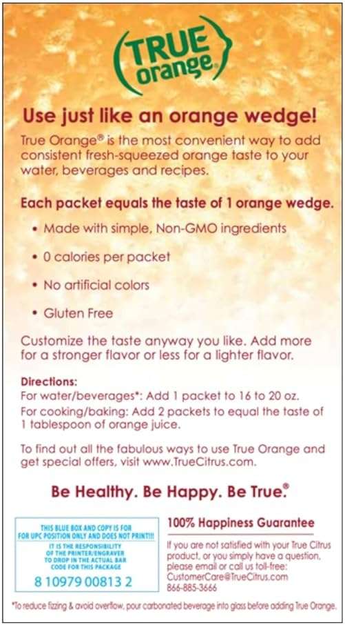 True Orange Bulk Pack, 500 Count - Image 11