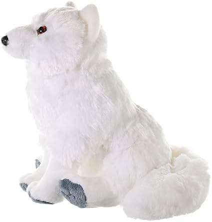Wild Republic Arctic Fox Plush, Stuffed Animal, Plush Toy, Gifts for Kids, Cuddlekins 12 Inches - Image 6
