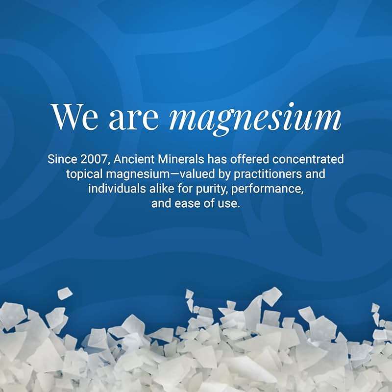Ancient Minerals Magnesium Bath Flakes – Pure Zechstein Magnesium Chloride for Soaking and Whole-Body Replenishment, 8 lb Bag - Image 2