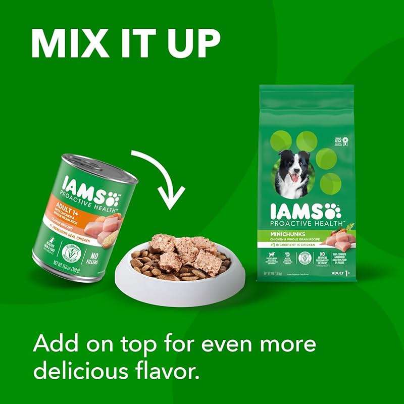 IAMS Proactive Health Adult Minichunks Premium Dry Dog Food, Adult Dog Food Dry Recipe, 30 lb. Bag - Image 12