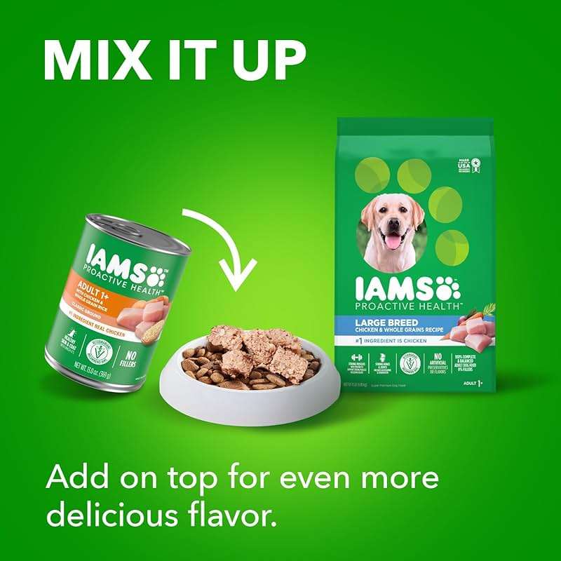 IAMS Proactive Health Large Breed Dry Dog Food, Adult Dry Dog Food for Large Breeds, Chicken, 30 lb. Bag - Image 12