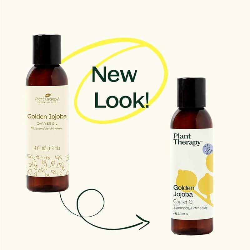 Plant Therapy Jojoba Golden Carrier Oil 4 oz 100% Pure, Cold-Pressed, Natural and GMO-free Moisturizer and Carrier Oil for Essential Oils - Image 6