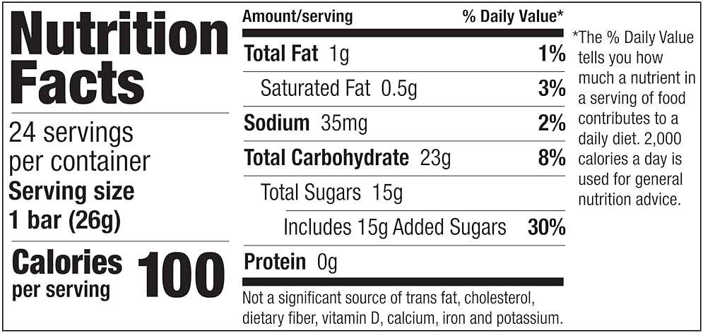 Now and Later Candy, Watermelon Flavor, 0.93 Ounce Bars (Pack Of 24) - Image 2