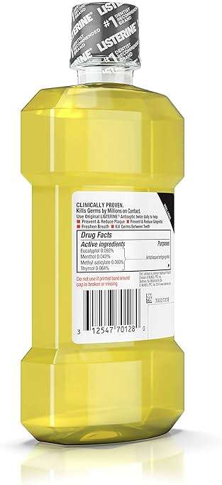 Listerine Antiseptic Adult Mouthwash - Original, 250 ML (Pack of 12) - Image 3