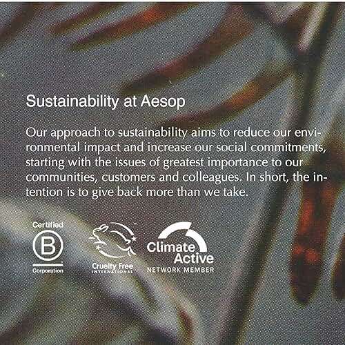 Aesop Geranium Leaf Body Cleanser | Gentle Shower Gel with Geranium, Mandarin and Bergamot Essential Oil Blend to Refresh & Balance Skin | 500 mL / 16.9 oz - Image 7