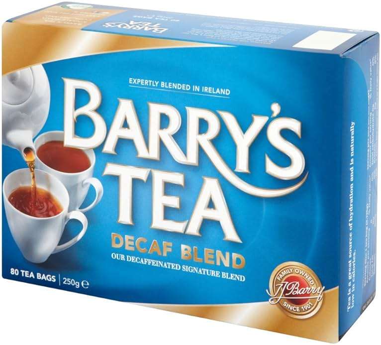Barry's Tea Decaf 80 count Tea Bags (Pack of 1) - Image 1