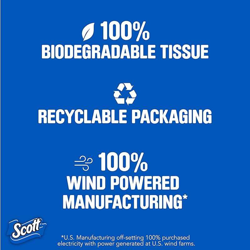 Scott Rapid-Dissolving Toilet Paper, Bath Tissue for RV & Boats , 4ct packs X 12= 48 rolls - Image 7