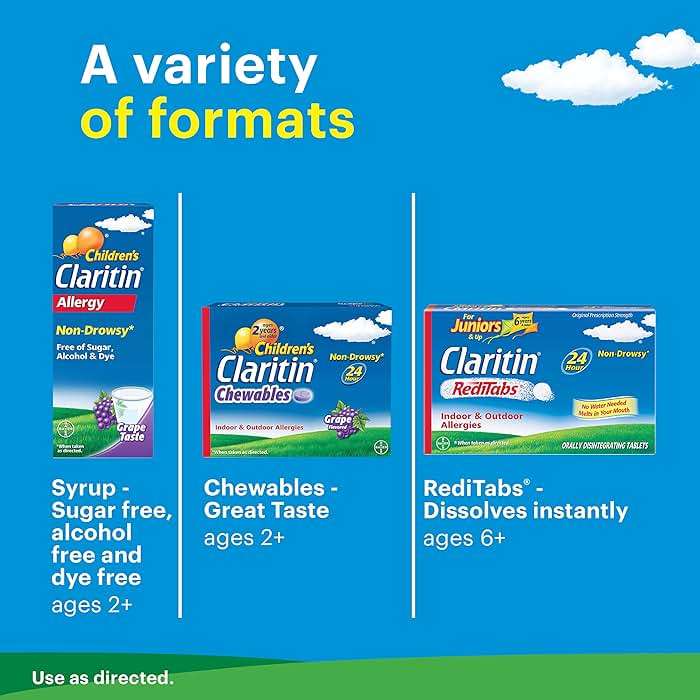 Children's Claritin Chewables 24 HR Children Allergy Medicine, Grape, 30 Count - Image 9