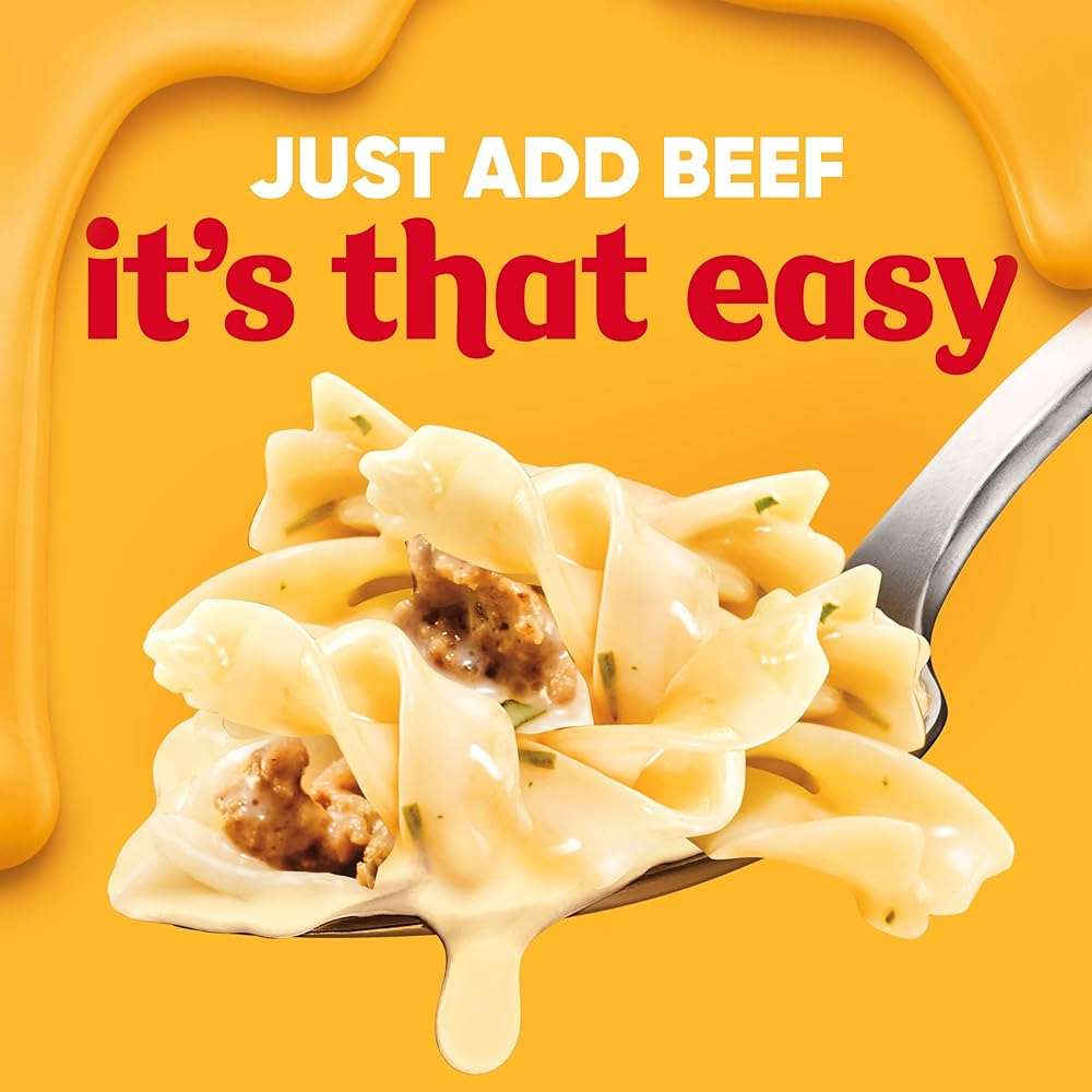 Velveeta Skillets Creamy Beef Stroganoff One Pan Dinner Kit, 11.6 oz Box - Image 4