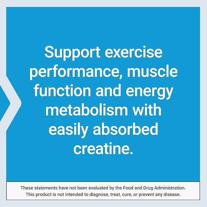 Life Extension Creatine Capsules – Creatine Monohydrate – Promotes Strength, Lean Muscle, Healthy Endurance – Non-GMO, Gluten-Free – 120 Capsules - Image 6