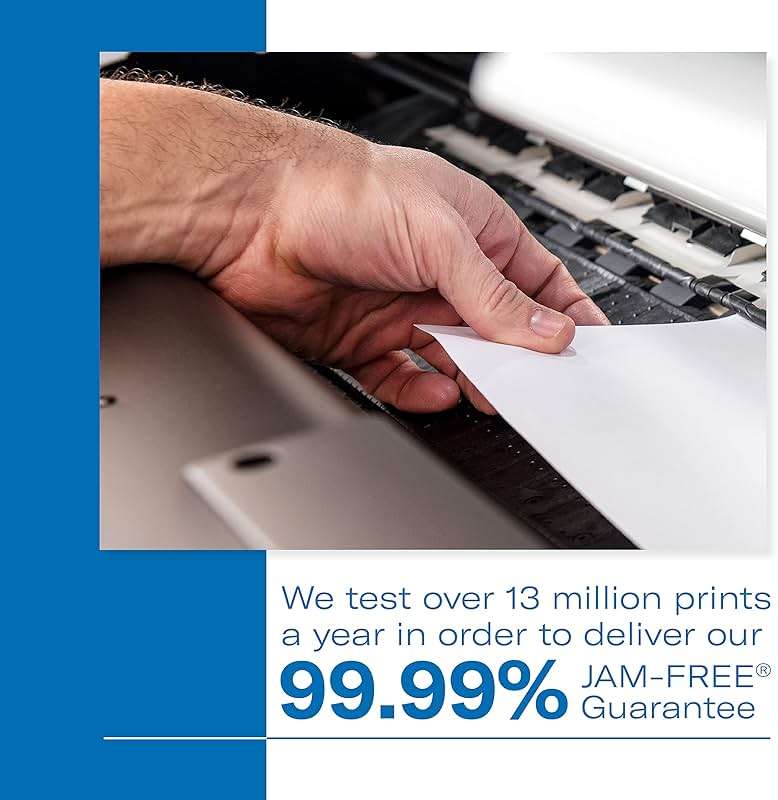 Hammermill Printer Paper, Premium Laser Print 24 lb, 8.5 x 11-5 Ream (2,500 Sheets) - 98 Bright, Made in the USA, 104640C - Image 4