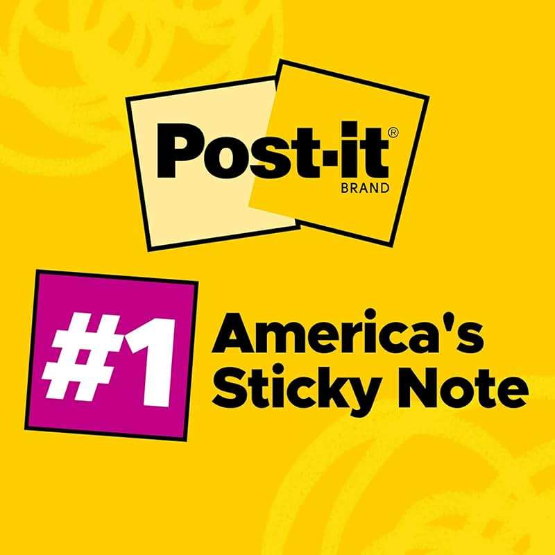 Post-it Pop-up Notes, 3 Sticky Note Pads, 3 x 3 in., School Supplies, Office Products, Accordion Sticky Notes Work with Pop-Up Note Dispenser, Green and Yellow Colors - Image 3