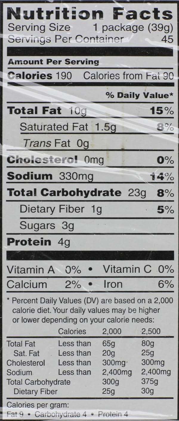 Austin Cheese Crackers with Peanut Butter, 1.38oz (27 count) - Image 2