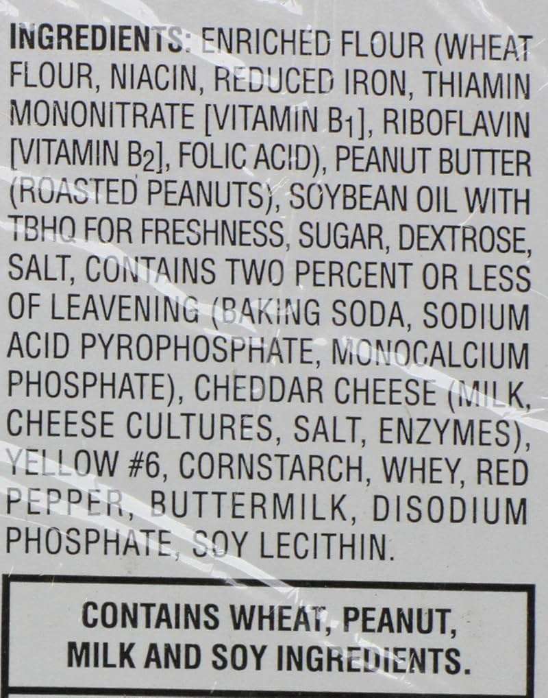 Austin Cheese Crackers with Peanut Butter, 1.38oz (27 count) - Image 3
