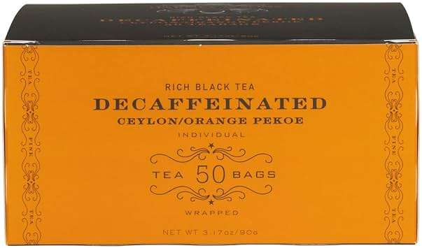 Harney & Sons Black Tea, Tea Bags, Decaffeinated, 50 Count - Image 2