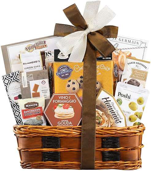 Wine Country Gift Baskets The Bon Appetit Gourmet Gift Basket Gift for Families College Students Appreciation Thank You Congratulations Get Well Soon Care Package - Image 1