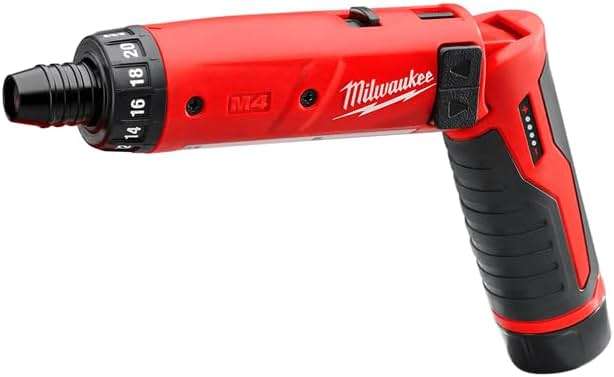Milwaukee 2101-22 M4 1/4 Hex Screwdriver Kit W/2 Bat - Image 4