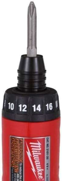 Milwaukee 2101-22 M4 1/4 Hex Screwdriver Kit W/2 Bat - Image 5