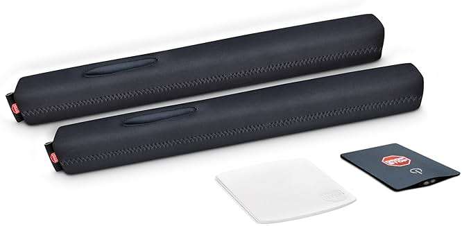 Drop Stop - The Original Patented Car Seat Gap Filler (AS SEEN ON Shark Tank) - Set of 2 and Slide Free Pad and Light - Image 4