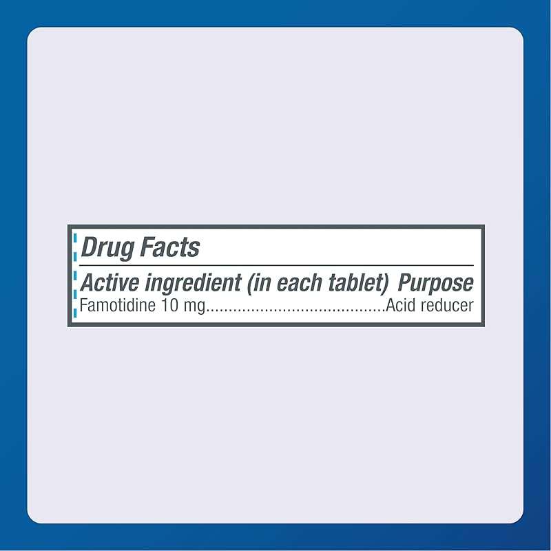 MAJOR Original Strength Heartburn Relief - Famotidine Tablets, 10 mg - Acid Reducer - 30 Tablets - Image 4