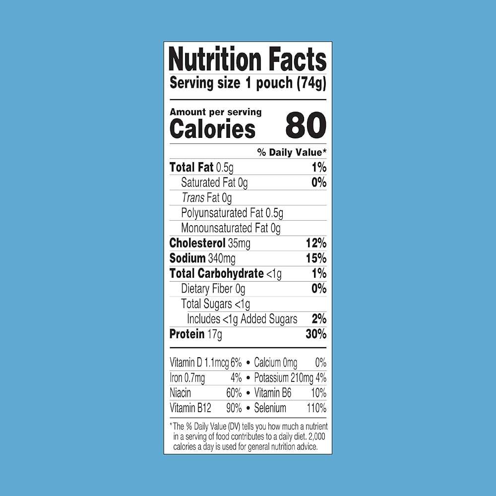 StarKist Tuna Creations Lemon Pepper Pouch (2.6 oz - 1 Pack) Wild Caught, 16g Protein Per Serving, Shelf Stable Seafood, Gluten Free, Soy Free, No Draining, Ready to Eat for Salads and Sandwiches - Image 9
