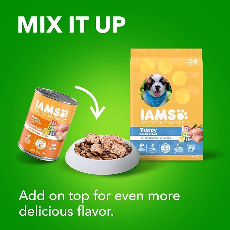 IAMS Proactive Health Puppy Food, Large Breed Premium Puppy Food for Large Dogs, 30.6 Lb. Bag - Image 12