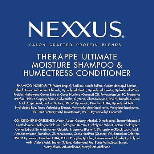 Nexxus Shampoo and Conditioner Therappe Humectress 2 Count for Dry Hair Silicone-Free, Moisturizing Caviar Complex and Elastin Protein for thicker and stronger hair 33.8 oz - Image 11