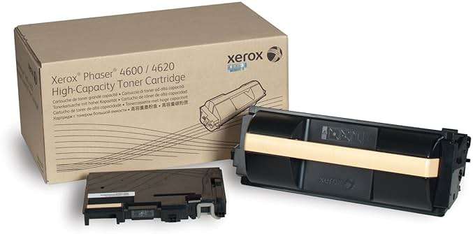 Xerox Phaser 4600/4620/4622 Black High Capacity Toner Cartridge Including Waste Toner Bottle (30,000 Pages) - 106R01535 - Image 1