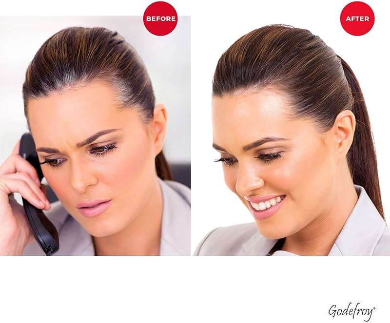 Godefroy Hair Color Tint Kit for 100% Gray Coverage, Light Brown, 20 Applications, Long-Lasting Root Touch-Up for Men & Women, Pre-Measured Capsules, No Waste, DIY Salon-Quality Results at Home - Image 7
