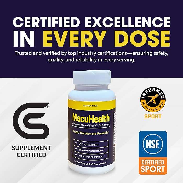 MacuHealth Triple Carotenoid Formula - Eye Vitamins for Adults - 90 Softgels, 3 Month Supply - Advanced Eye Support & Health Eye Formula - Image 9