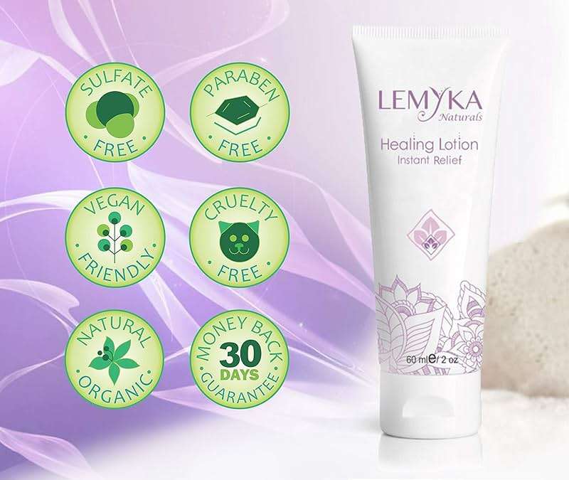 Rosacea cream -face redness relief facial rash lotion for eczema, psoriasis, hives, and dry skin, LEMYKA natural healing for babies and adults - Image 3