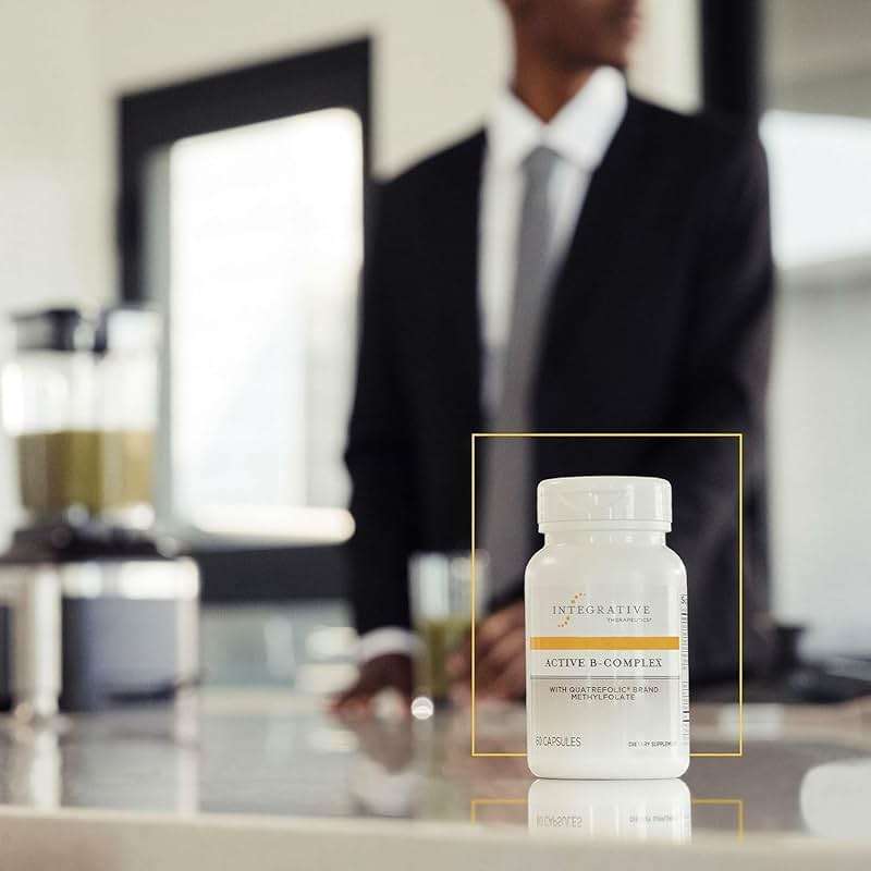 Integrative Therapeutics Active B-Complex - Cellular Energy & Heart Health Support with Vitamins B2, B6 & B12* - Supports Nervous & Immune Systems* - Third-Party Tested - 60 Capsules (30 Servings) - Image 5